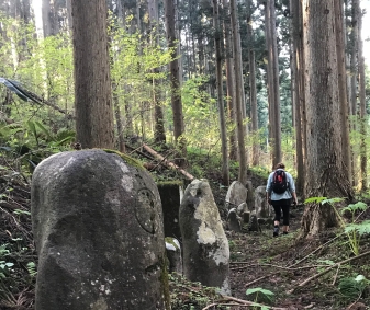 Dewa Kaido trail from Naruko